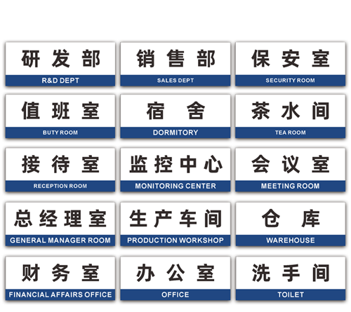制作科室標(biāo)識牌的注意事項是什么？
